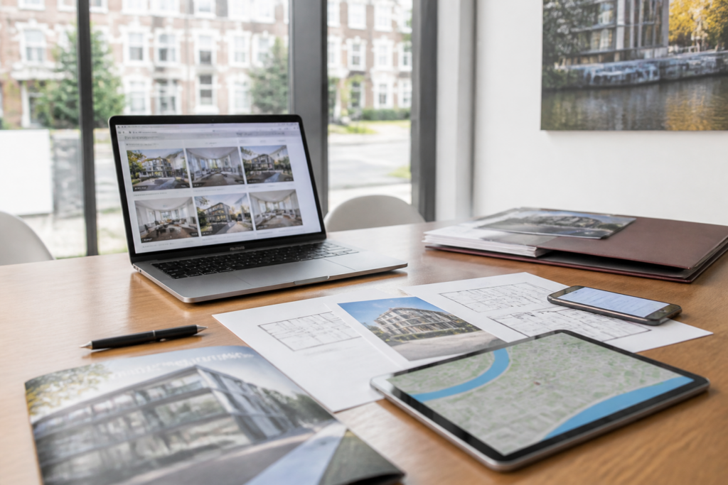 Ejemplo de diseño web inmobiliaria optimizado para captar clientes y vender más