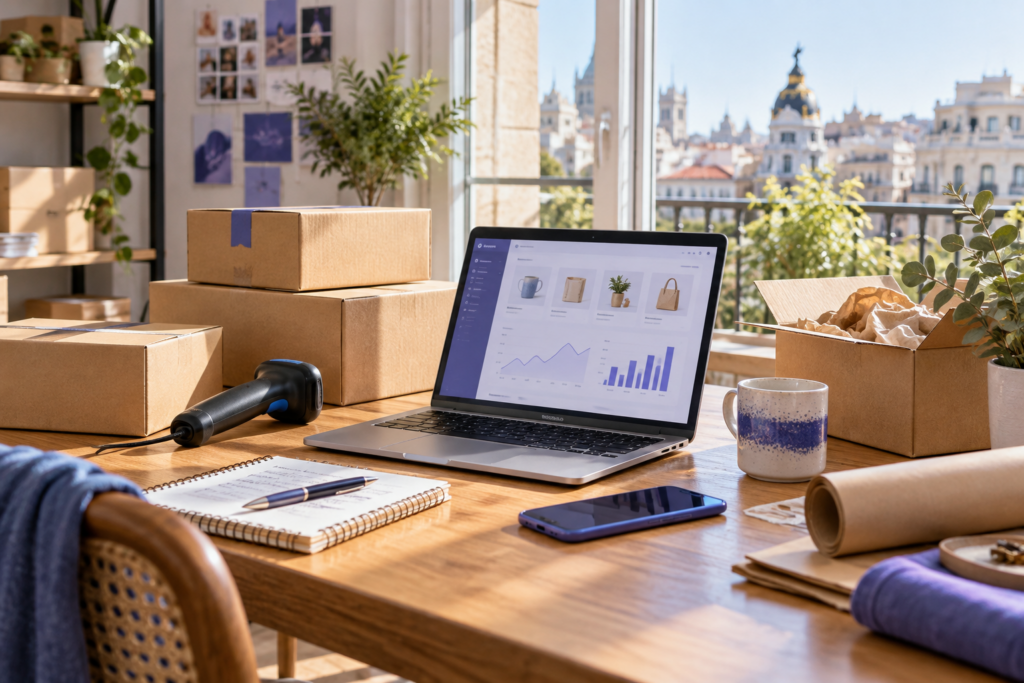 Comparativa WooCommerce Shopify Prestashop para tiendas online de pymes en España